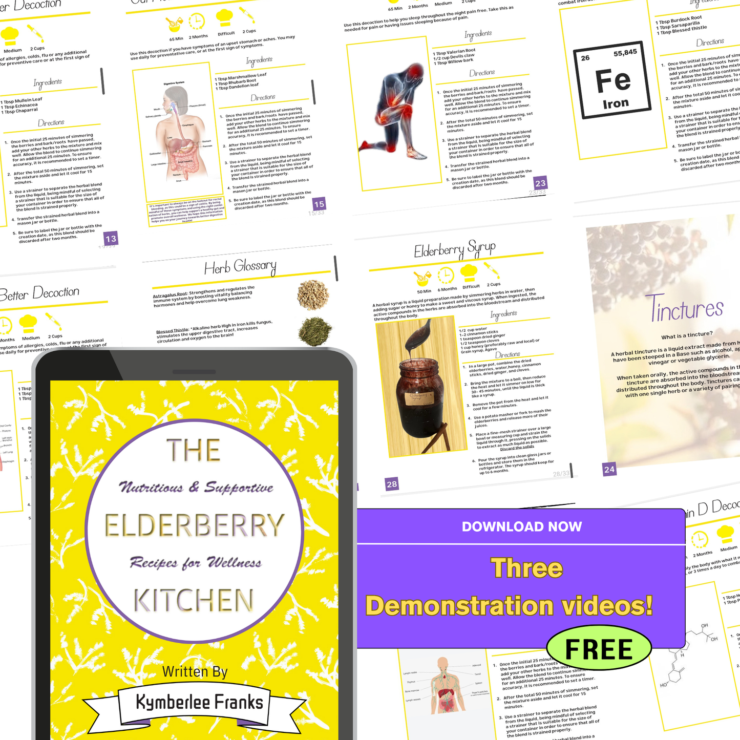 The Elderberry Kitchen: Nutritious and Supportive Recipes for wellness