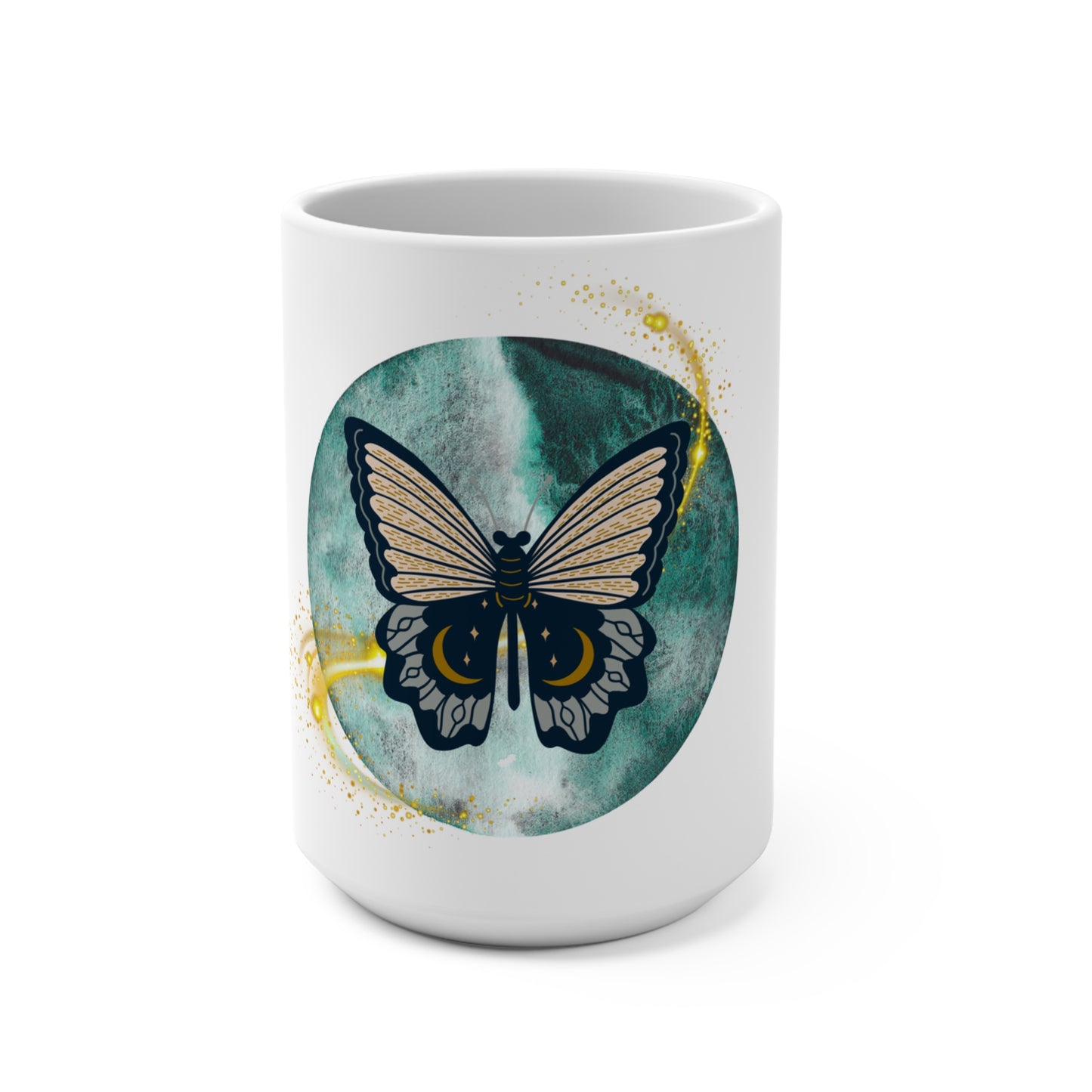 Colorful Butterfly Mug - 11oz, Whimsical Drinkware, Nature Lover Gift, Pastel Home Decor, Butterfly Enthusiast